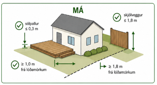 Ert þú í sólpalla- og skjólveggjahugleiðingum?