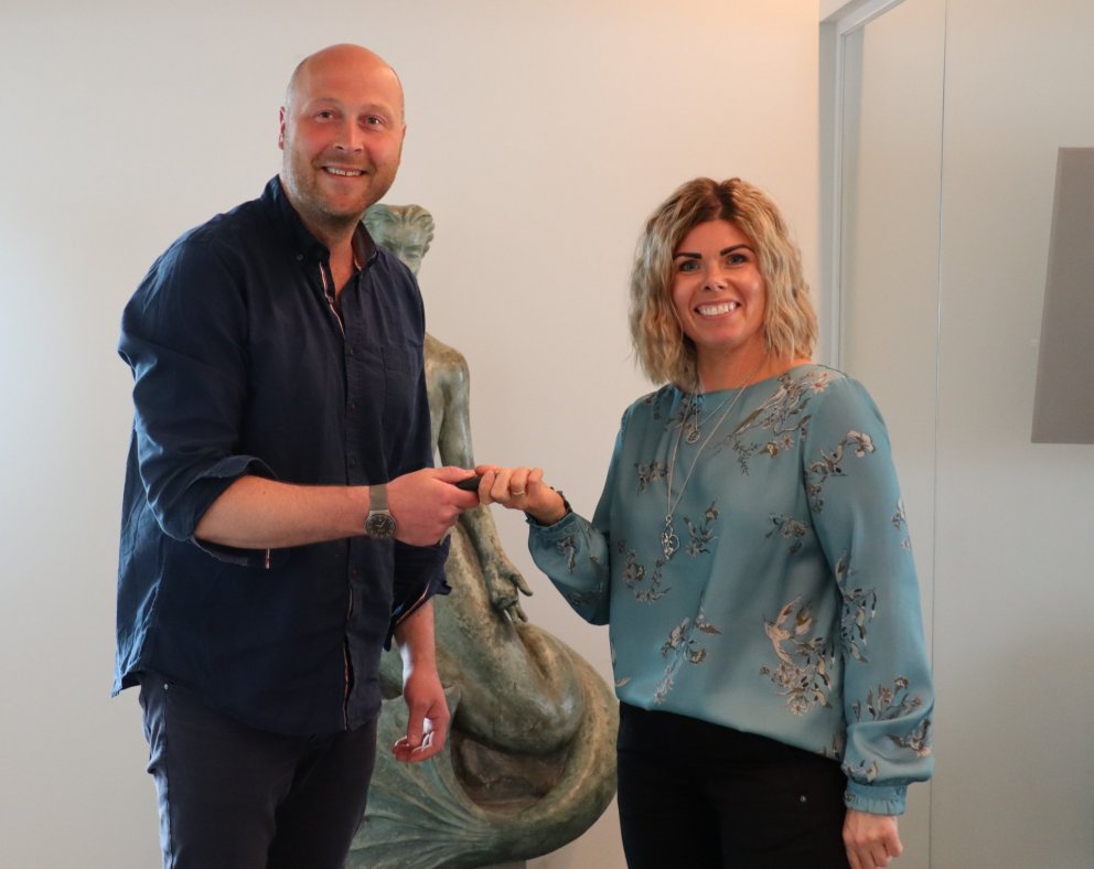 Anton Kári Halldórsson og Lilja Einarsdóttir