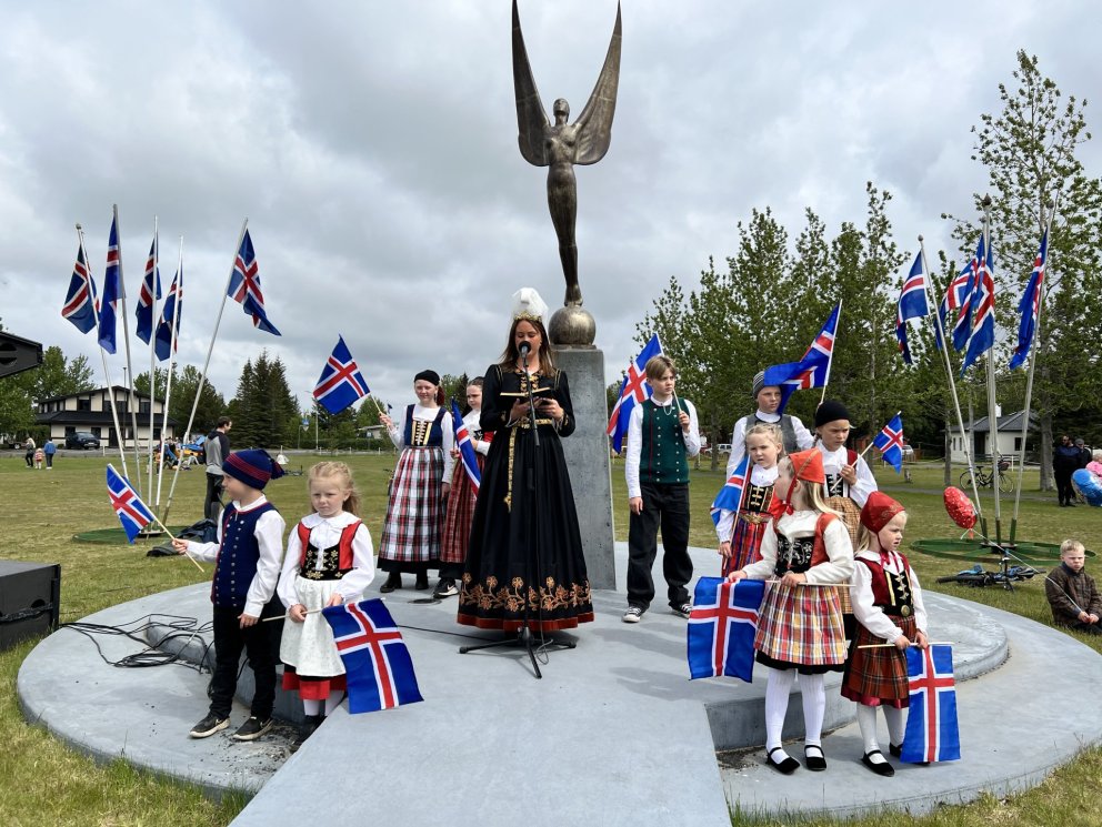 Vel heppnuð 17.júní hátíðarhöld