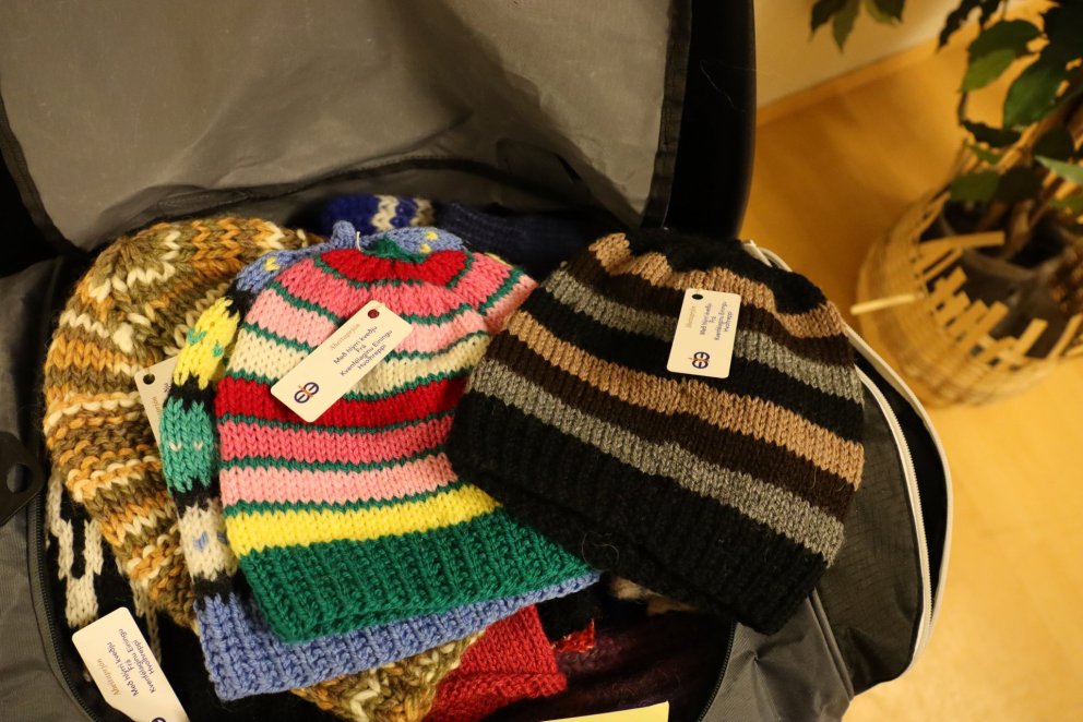 Áheitaprjón Kvenfélagsins Einingar