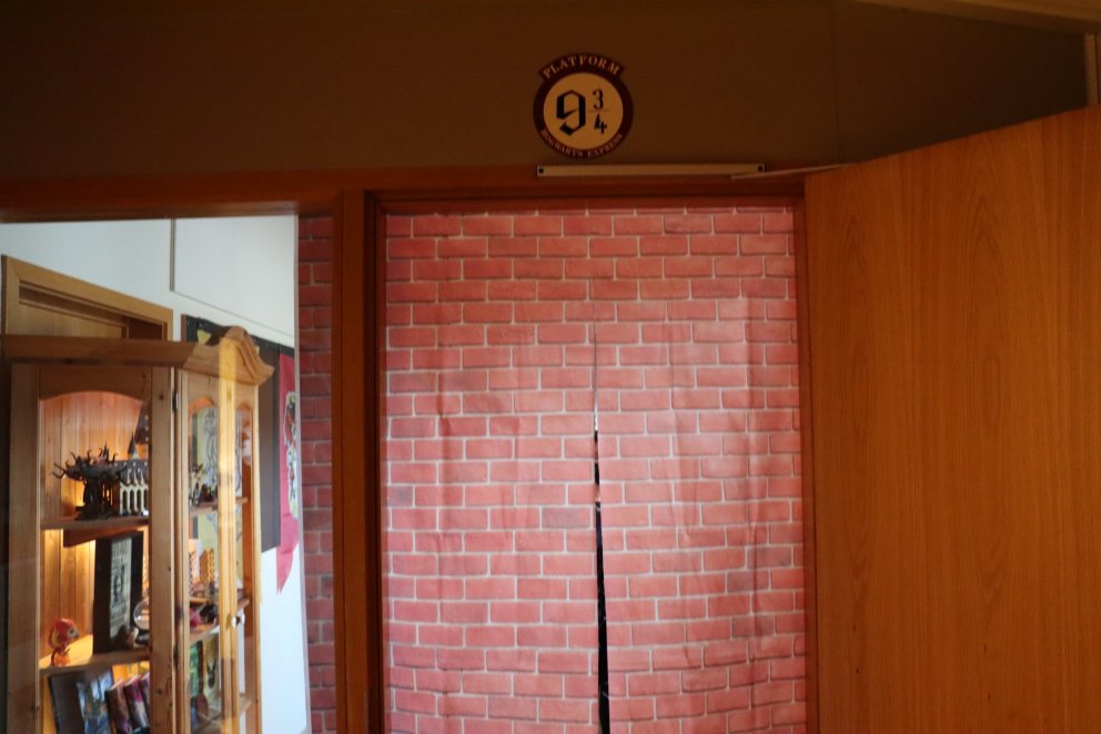 Harry Potter andinn sveif yfir Hvolsskóla