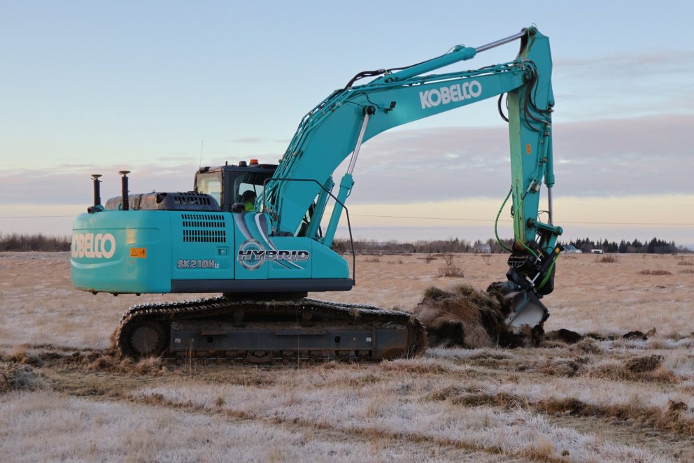 Framkvæmdir hafnar við Bergþórugerði