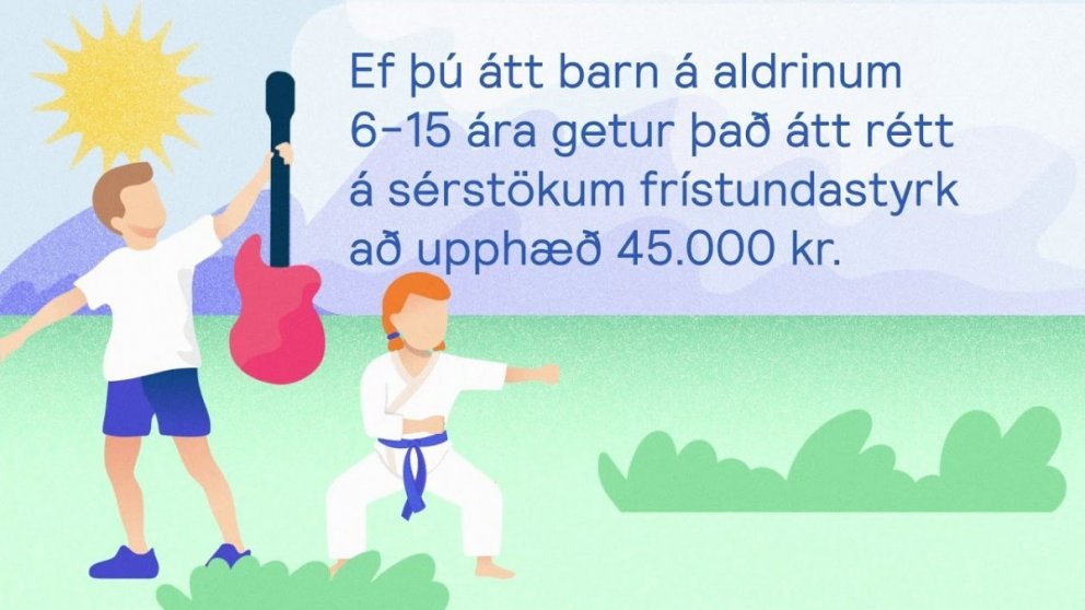 Sérstakur íþrótta- og tómstundastyrkur til barna vegna covid