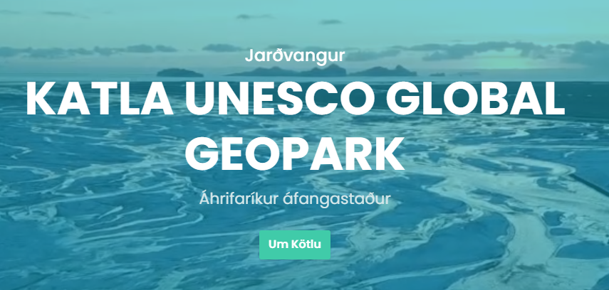 Ný heimasíða Kötlu Geopark