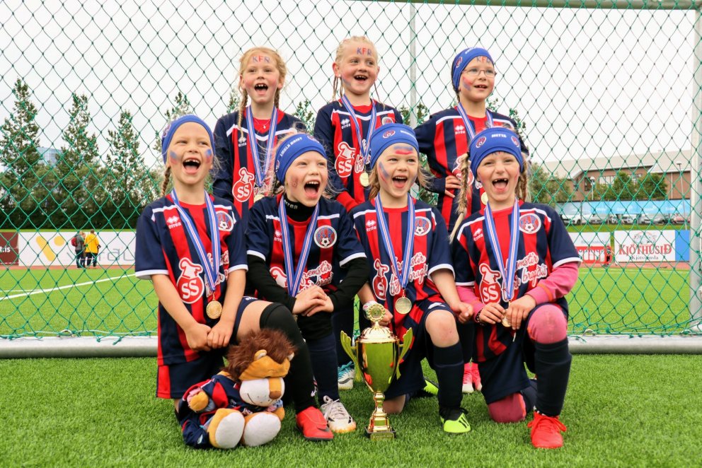 7. flokkur lið 2
Stúlkur 5 og 6 ára