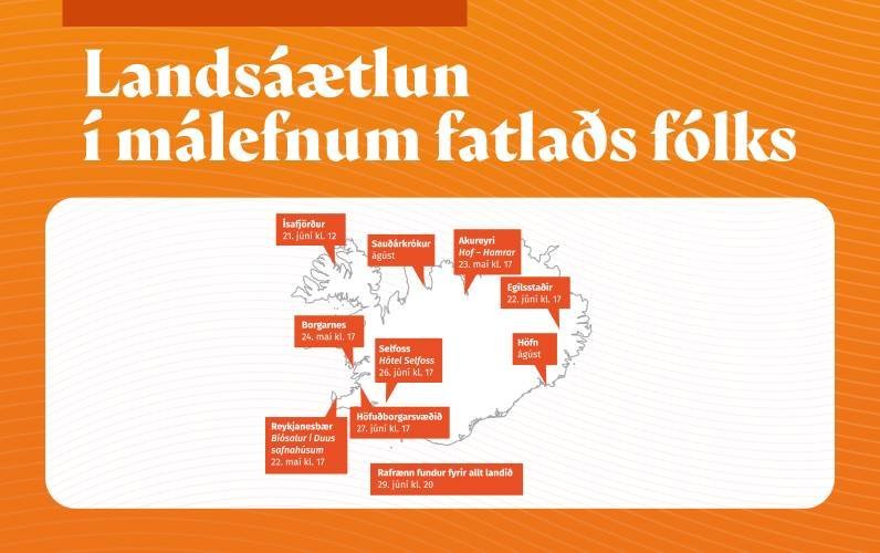 Staða fatlaðs fólks kemur okkur öllum við – þín skoðun skiptir mál