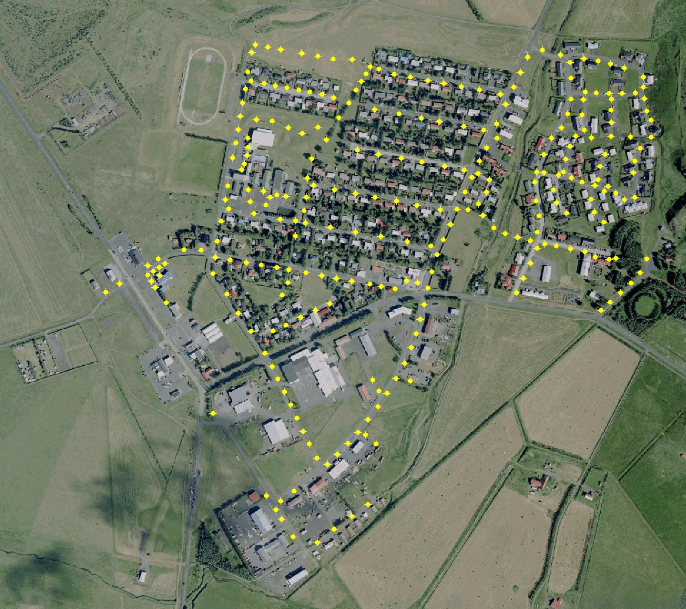 Götulýsing í Rangárþingi eystra