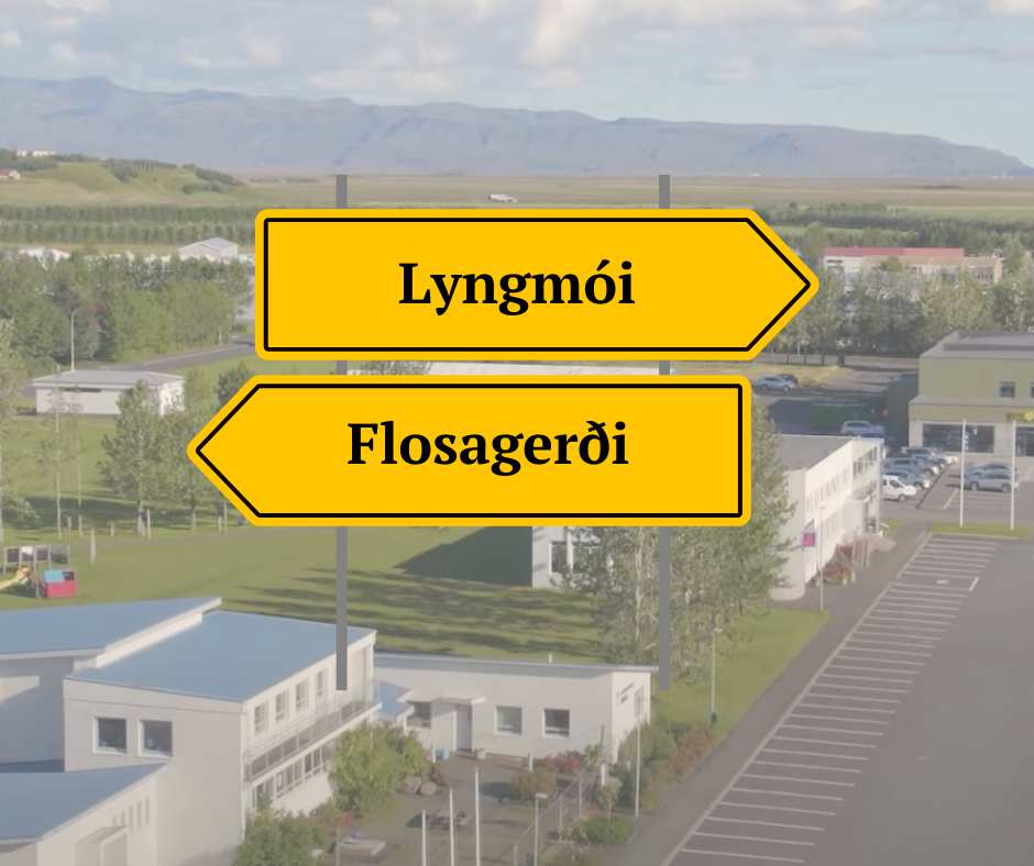 Úrslit í nafnasamkeppni um götuheiti á Hvolsvelli.