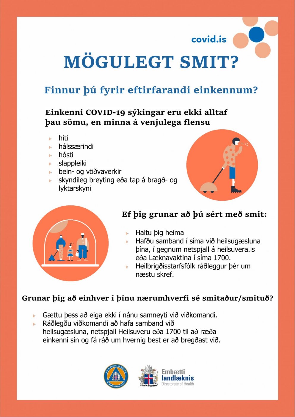 Einstaklingsbundnar smitvarnir - tryggjum áfram góðan árangur
