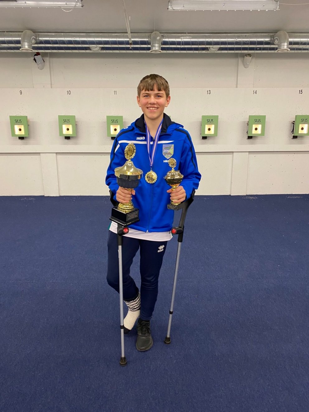 Óðinn og Magnús stóðu sig frábærlega á Íslandsmótinu í loftskammbyssu