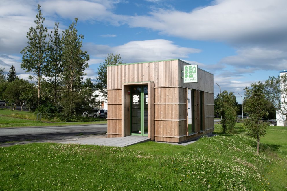 Vilt þú geta sótt matarinnkaupin þín í kælda sjálfsafgreiðslustöð hér á svæðinu?