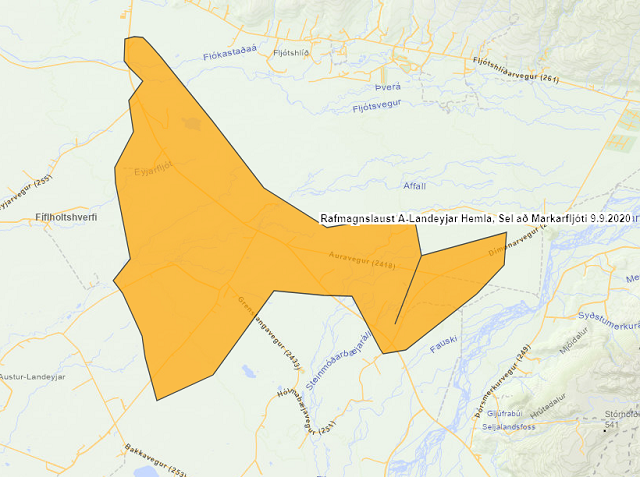 Tilkynning frá Rarik