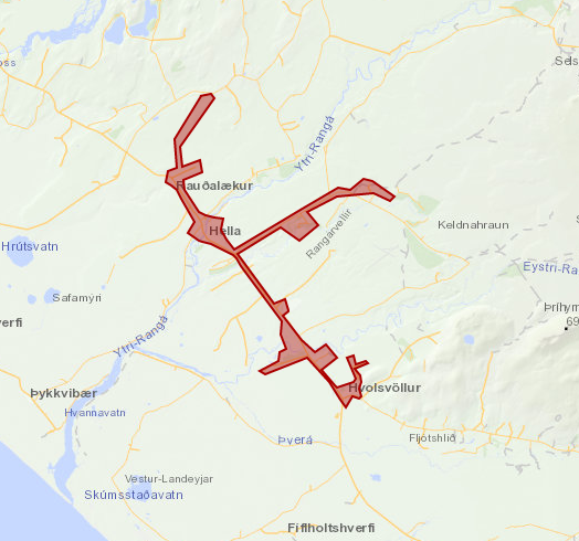Heitavatnslaust í Rangárveitum mán. 04. maí kl. 14:00-18:00