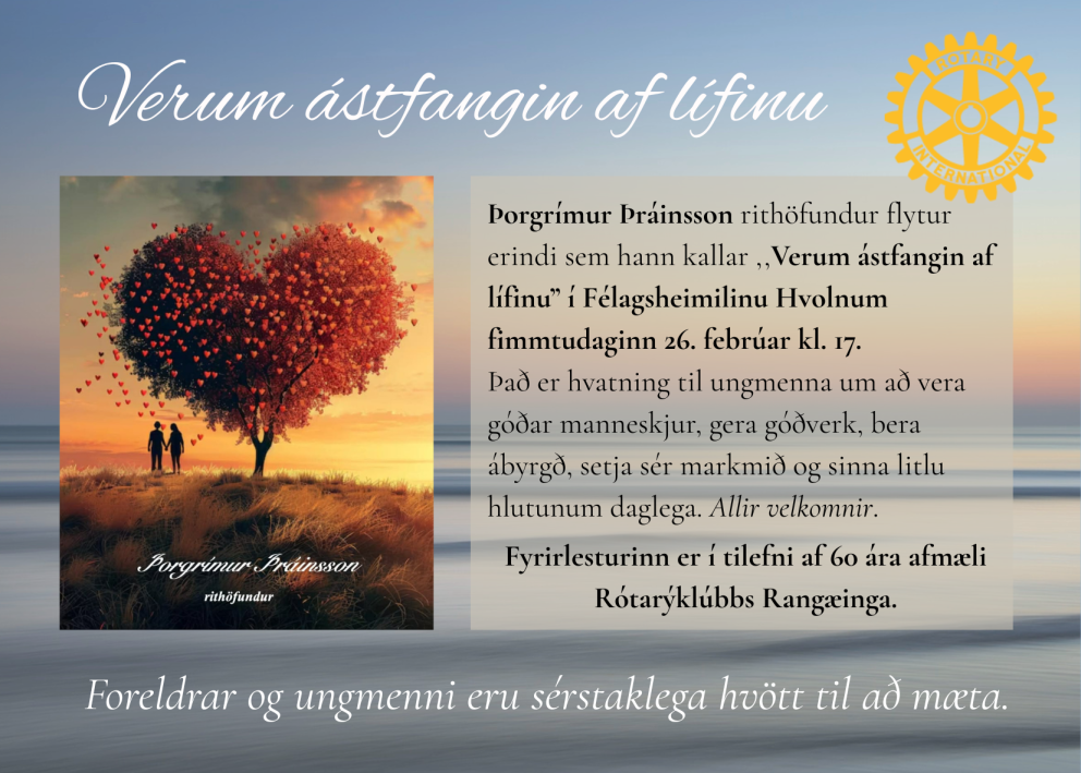 Verum ástfangin af lífnu