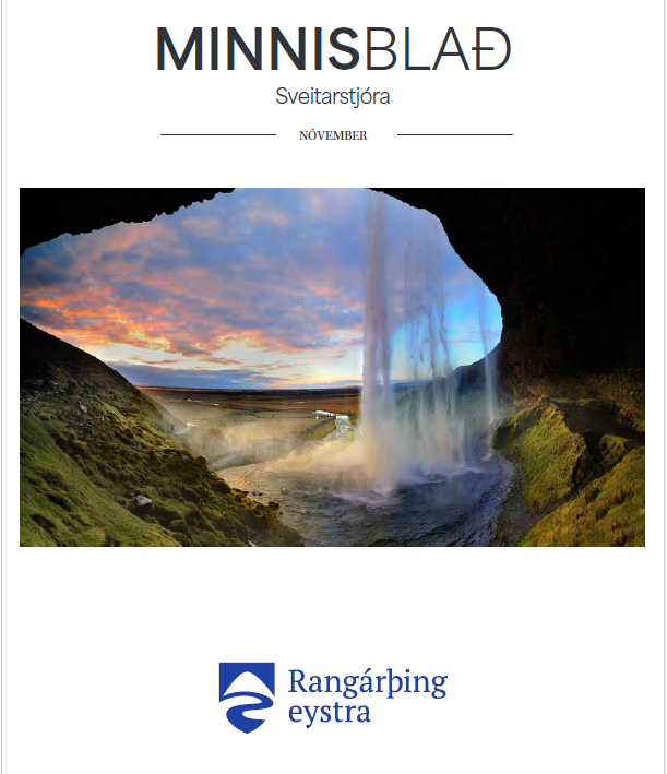 Minnisblað sveitarstjóra - Nóvember