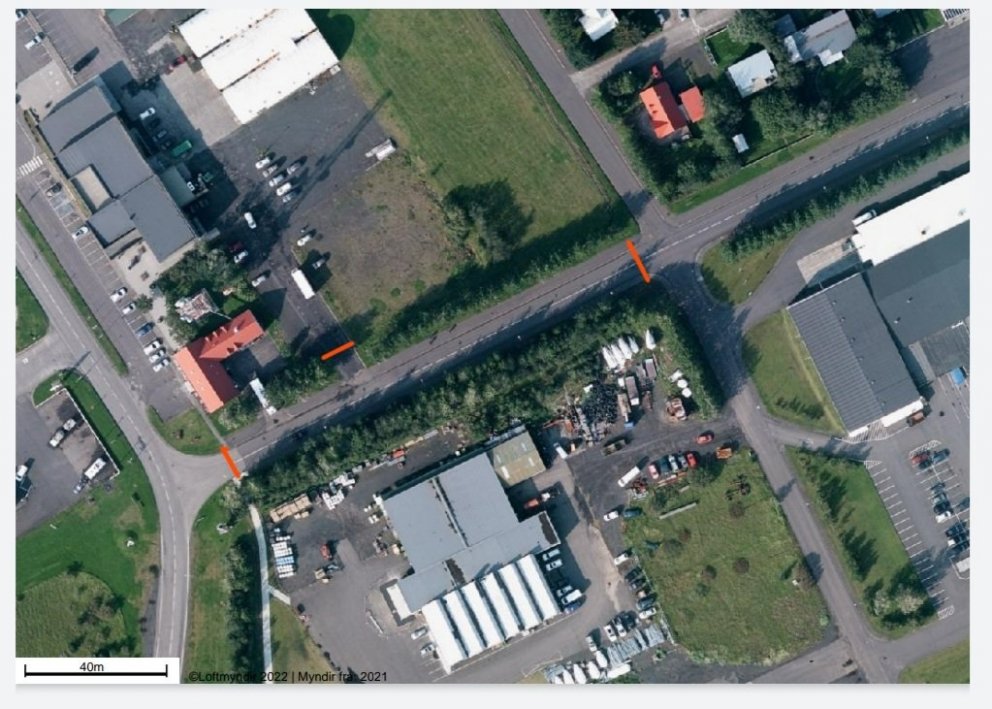 Lokun hluta Hlíðarvegar vegna viðgerðar á vatnsveitu