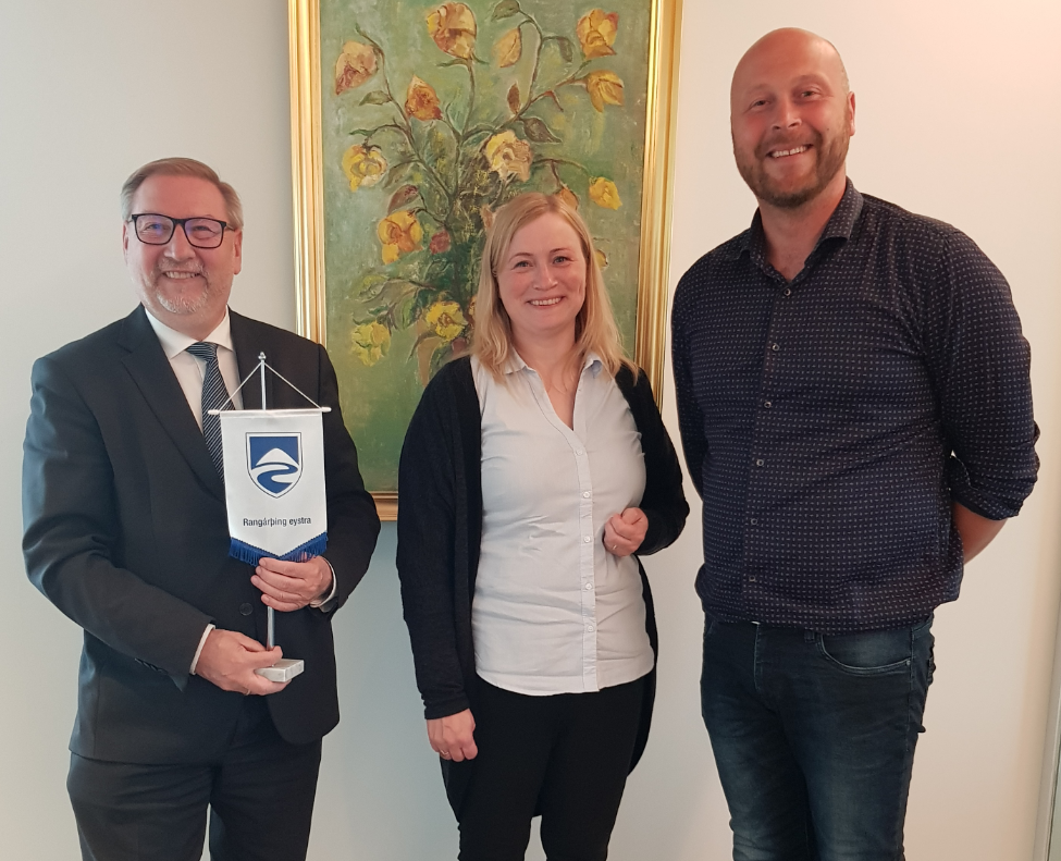 Heimsókn frá sendiherra Póllands