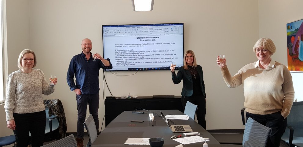 Sjálfseignarstofnun um Njálurefilinn sett á laggirnar