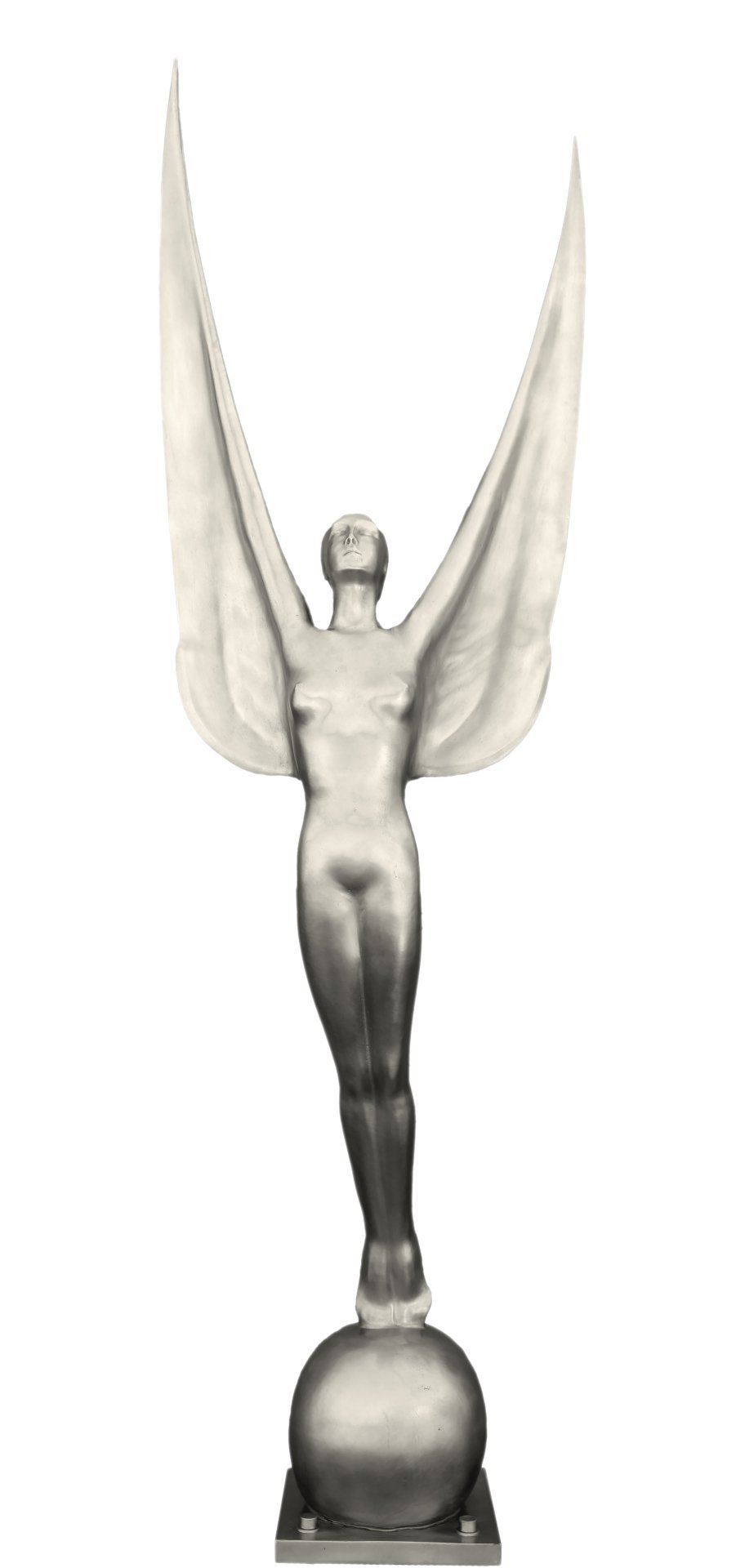 Afhjúpun Afrekshuga eftir Nínu Sæmundsson