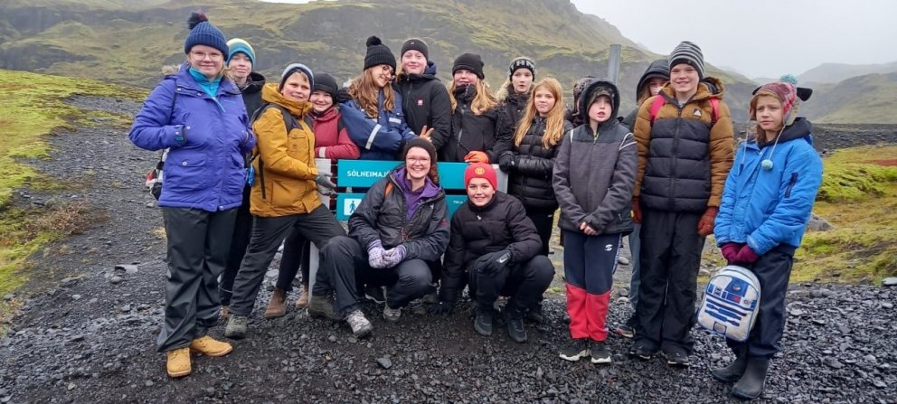 Mæling á Sólheimajökli 2021