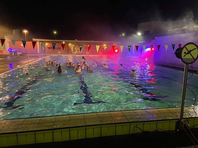 Sundpartý félagsmiðstöðvarinnar