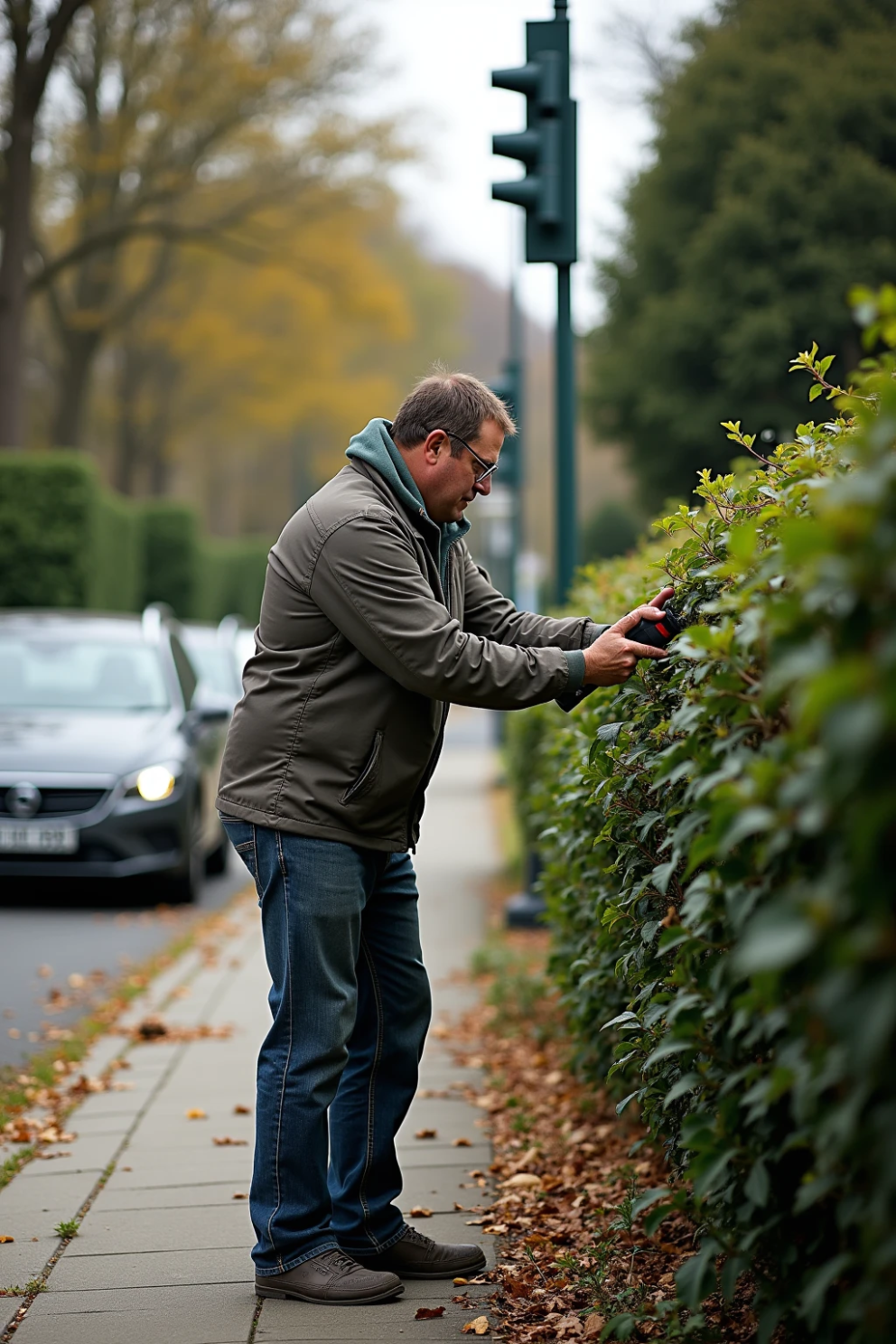 Gróður á lóðamörkum