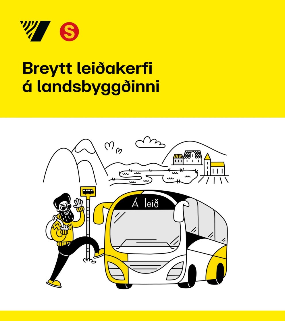 Breytingar á strætó: Betri tímasetningar fyrir nemendur og hreinorka