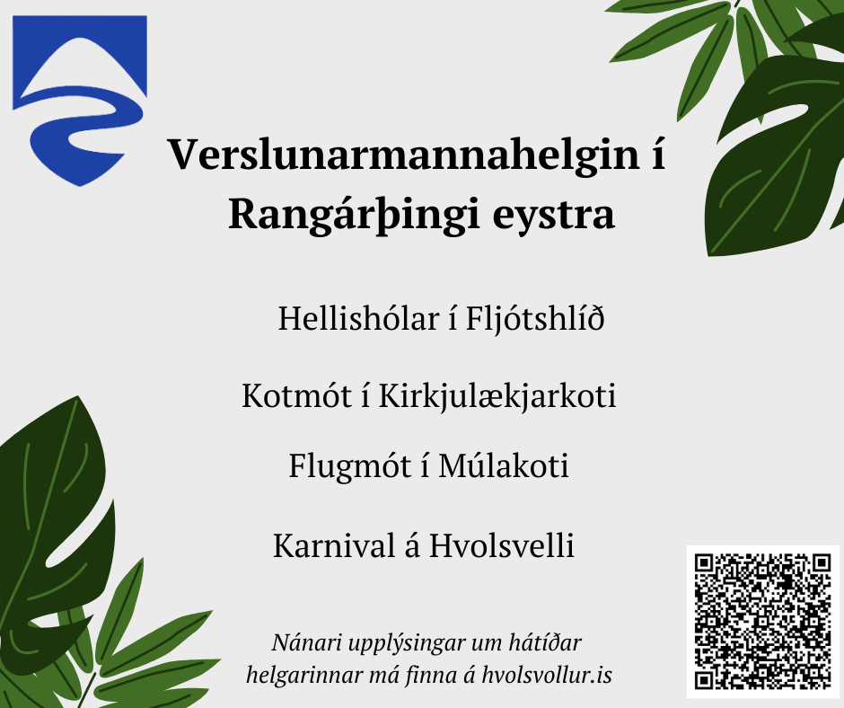 Verslunarmannahelgin í Rangárþingi eystra