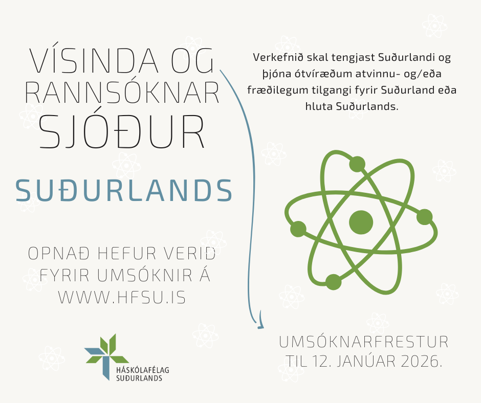 Vísinda- og rannsóknarsjóður Suðurlands