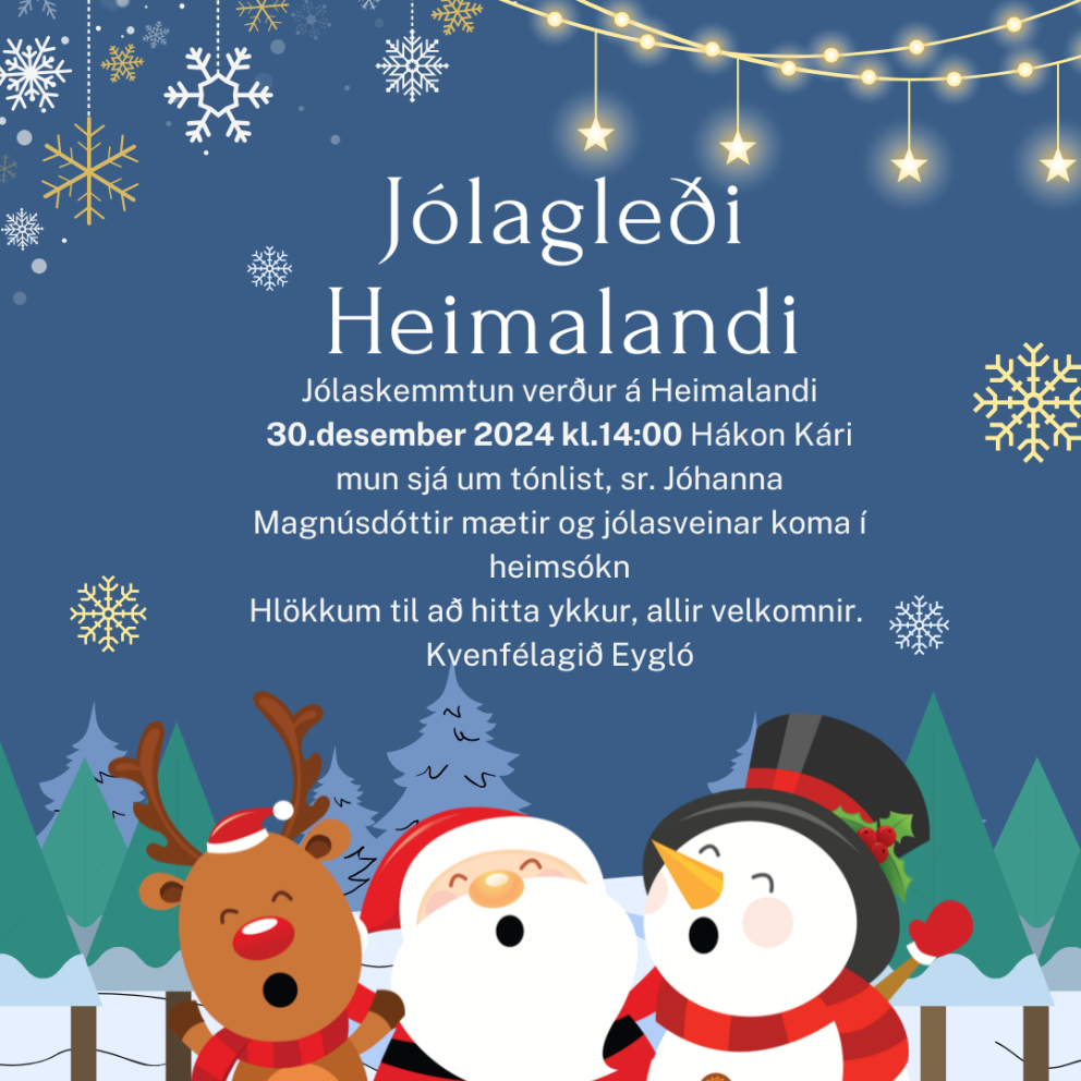 Jólagleði á Heimalandi