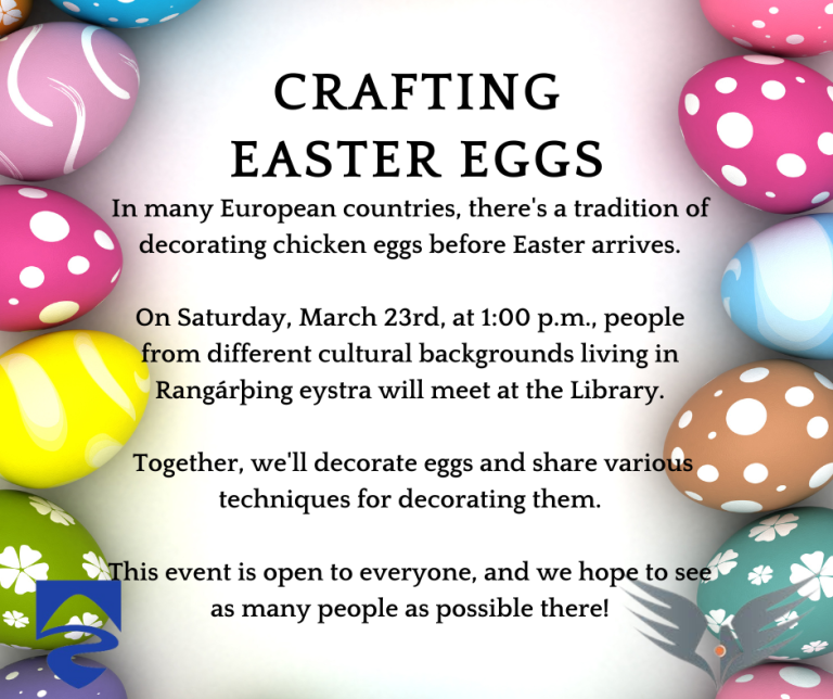Crafting Easter eggs