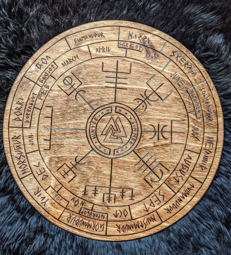 The Old Icelandic calendar