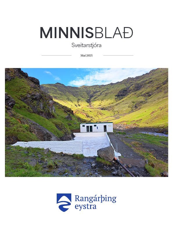 Minnisblað sveitarstjóra maí mánaðar 2025