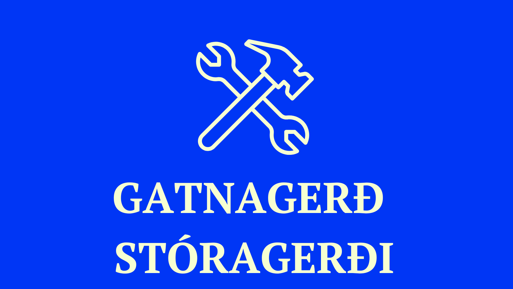 Gatnagerð Stóragerði